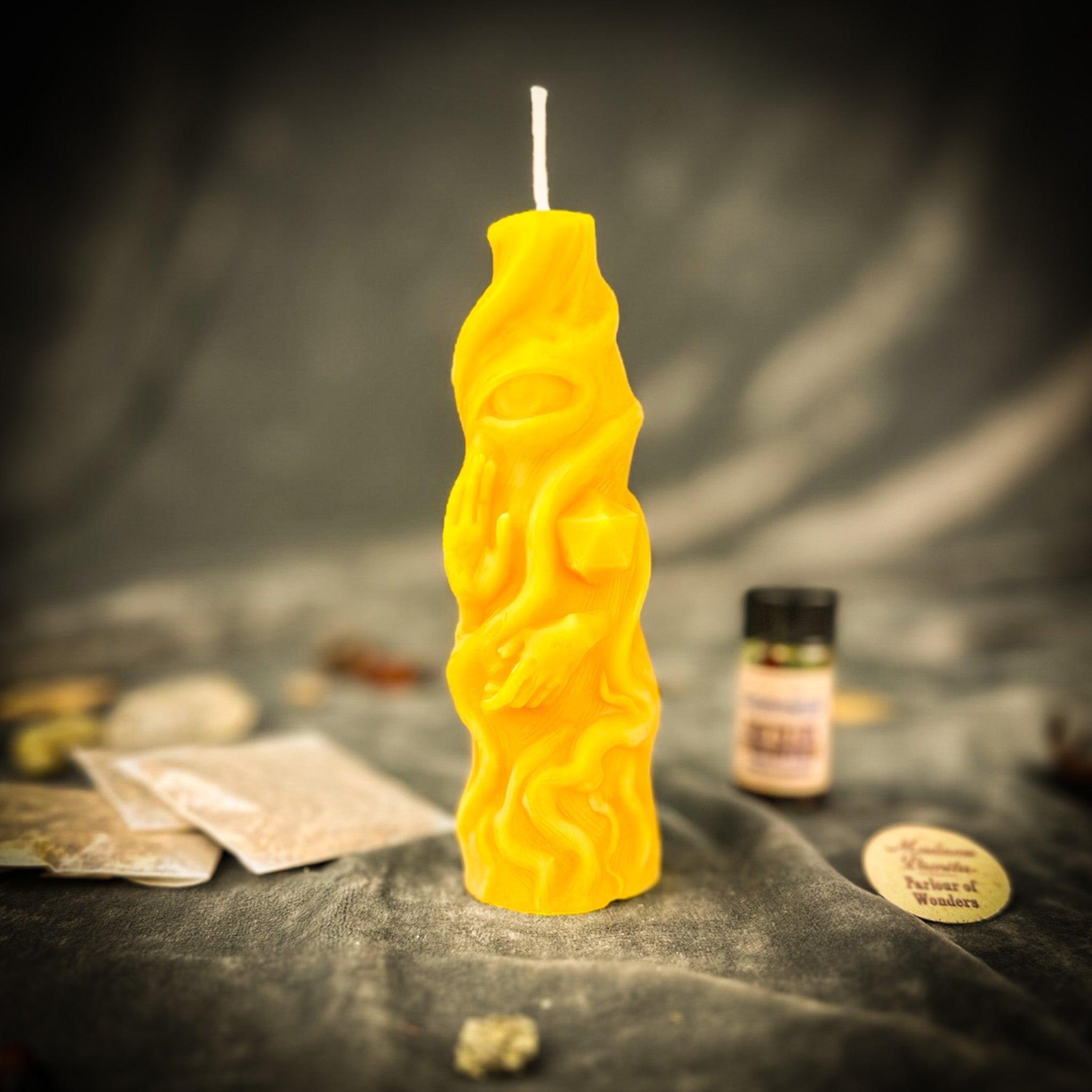 Evil Eye Protection Candle Spell Kit - Ward Off Negativity & Defend Your Energy | Candle Spell Kit | Wiccan Center