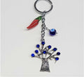 Evil Eye Red Hot Chili Pepper Tree of Life Keychain | Evil Eye | Wiccan Center