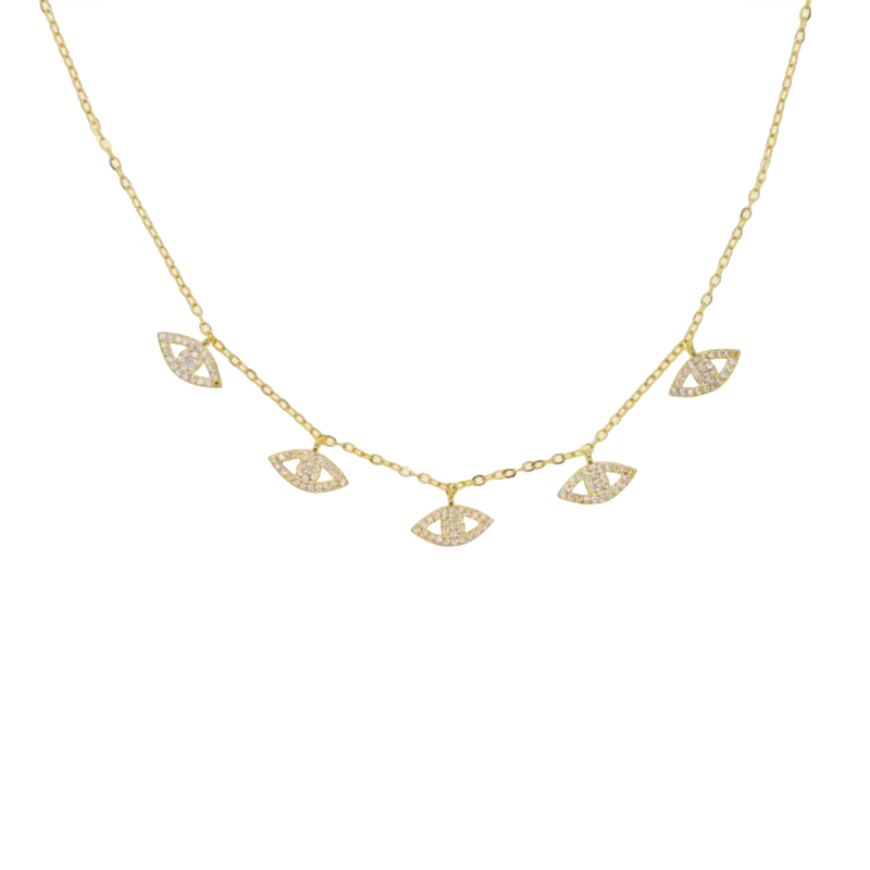 Evil Eye Charm Necklace
