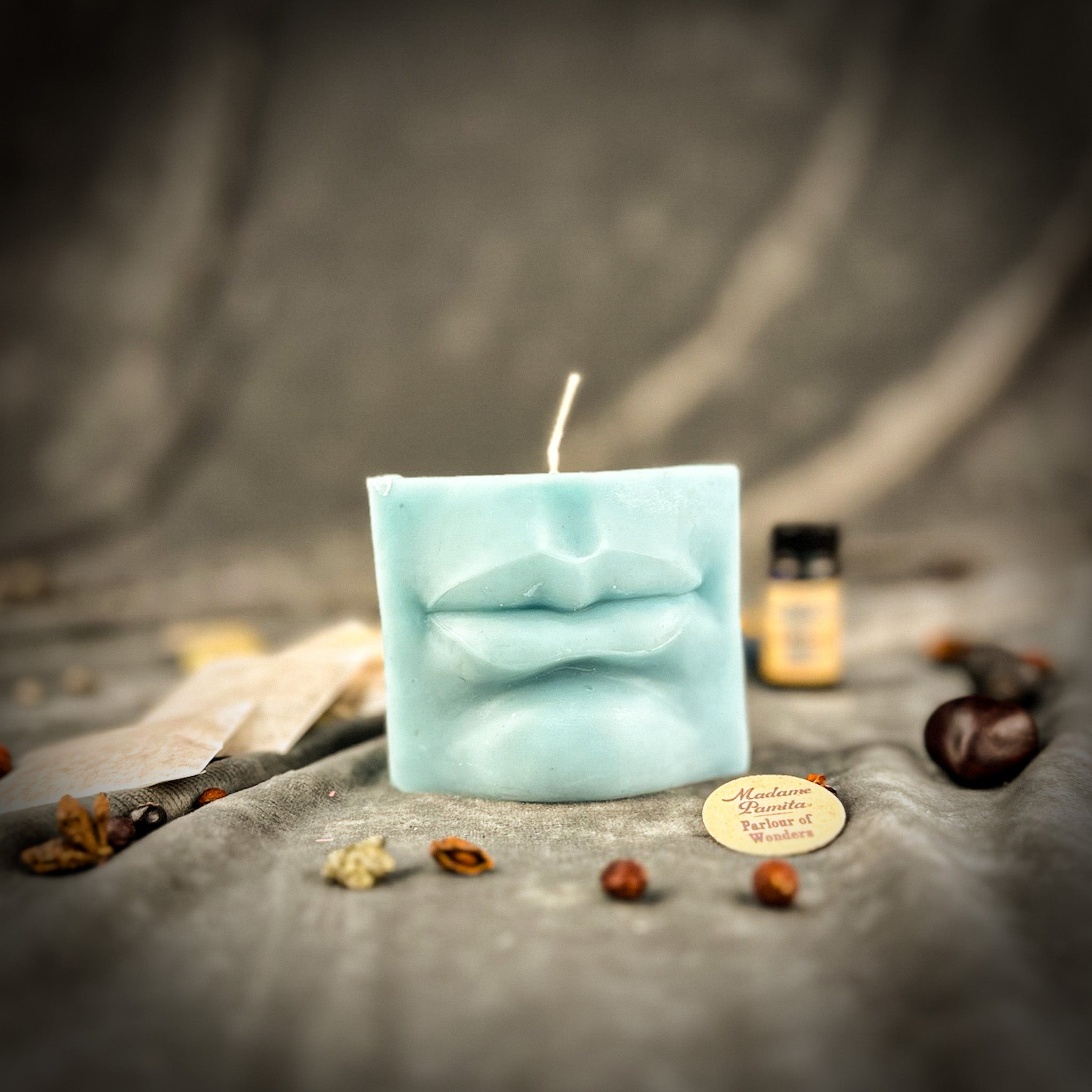 Ex-Voto Mouth Candle Spell Kit - Communication & Healing Magic | Candle Spell Kit | Wiccan Center