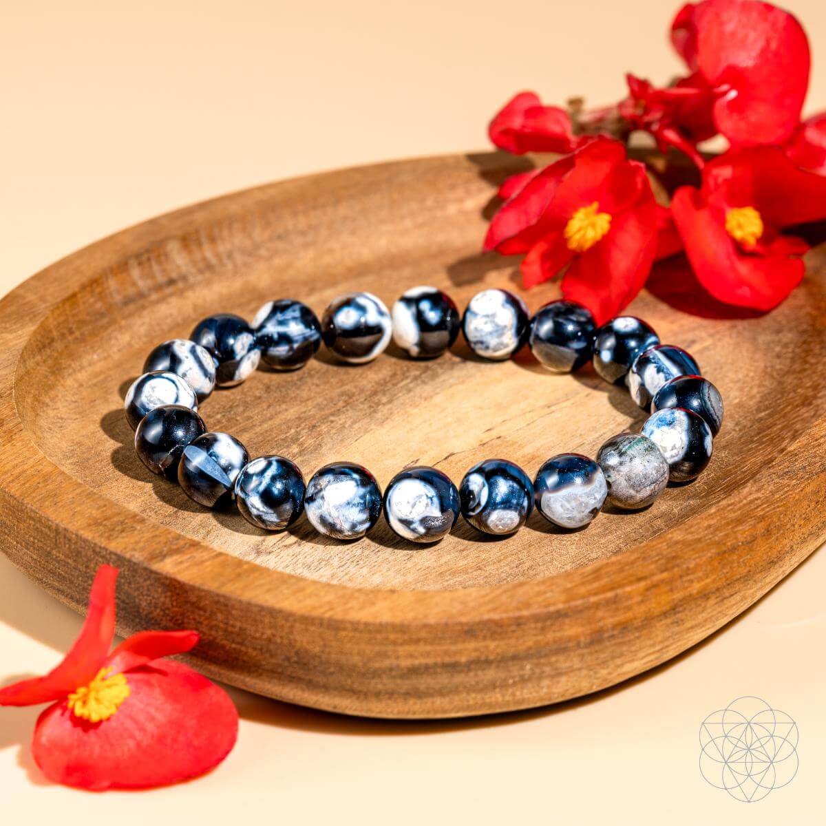 Exotic Orca Agate Bracelet of Deep Healing | Bracelet | Wiccan Center