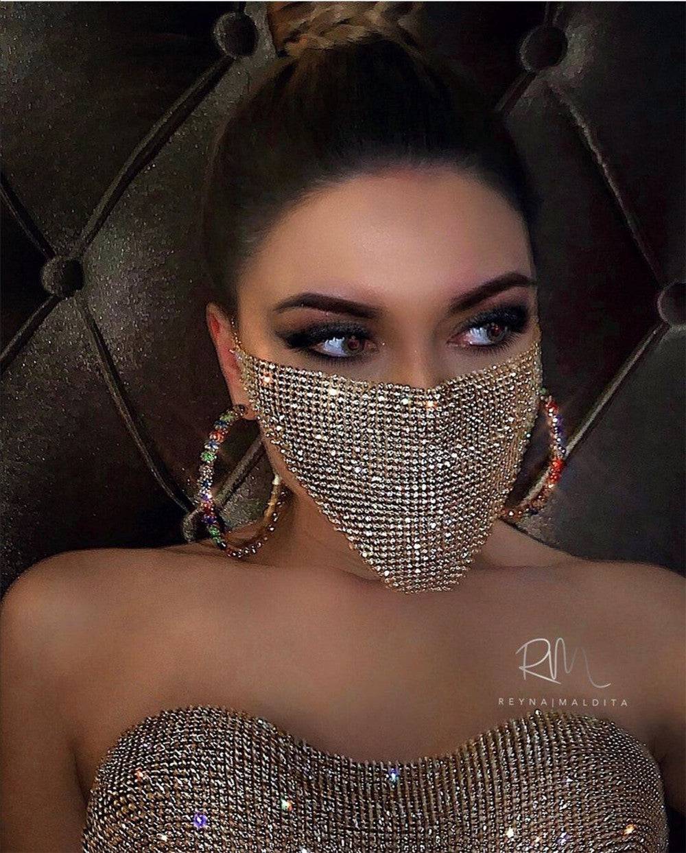 Explosive metal flash jewelry mask | Button Full Cup Plus Size Bra Without Wi | Wiccan Center