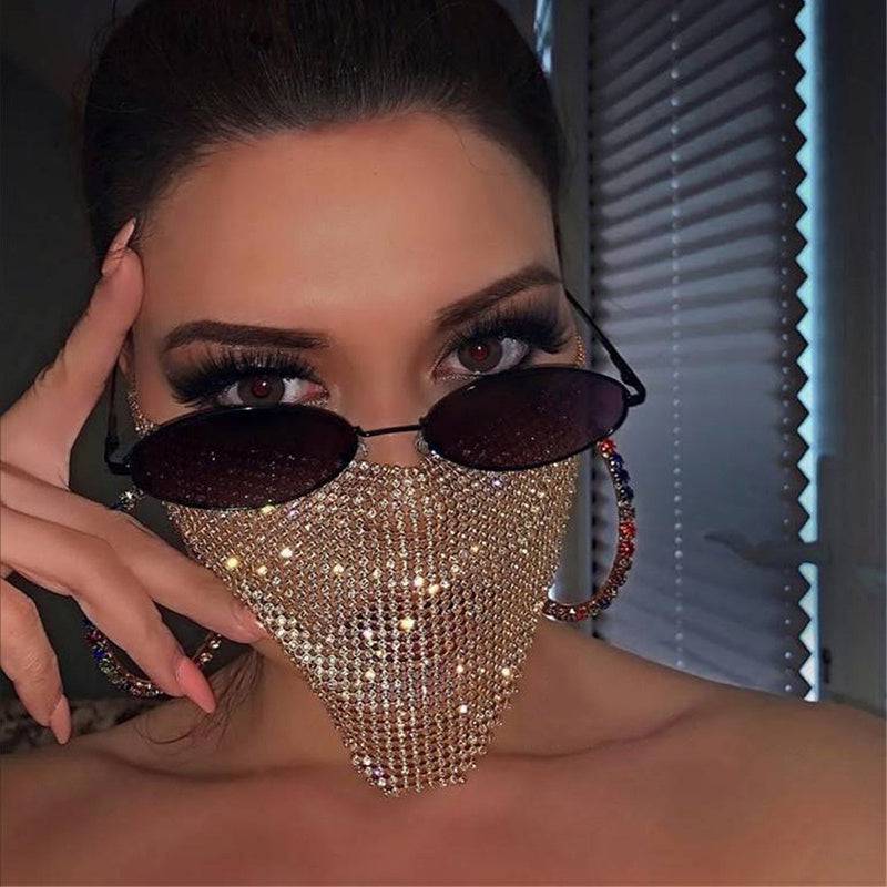 Explosive metal flash jewelry mask | Button Full Cup Plus Size Bra Without Wi | Wiccan Center
