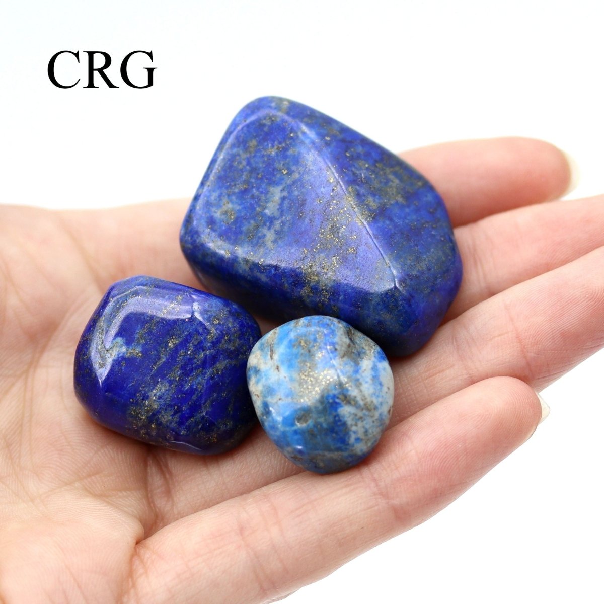 Extra Quality Lapis Lazuli Tumbled (Size 1 to 2 inches) Bulk Wholesale Lot Crystals Minerals | Lapis lazuli | Wiccan Center