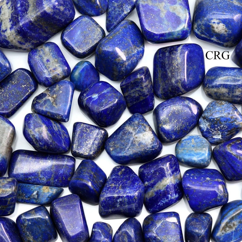 Extra Quality Lapis Lazuli Tumbled (Size 1 to 2 inches) Bulk Wholesale Lot Crystals Minerals | Lapis lazuli | Wiccan Center