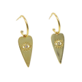 The Eye of Spades Earrings
