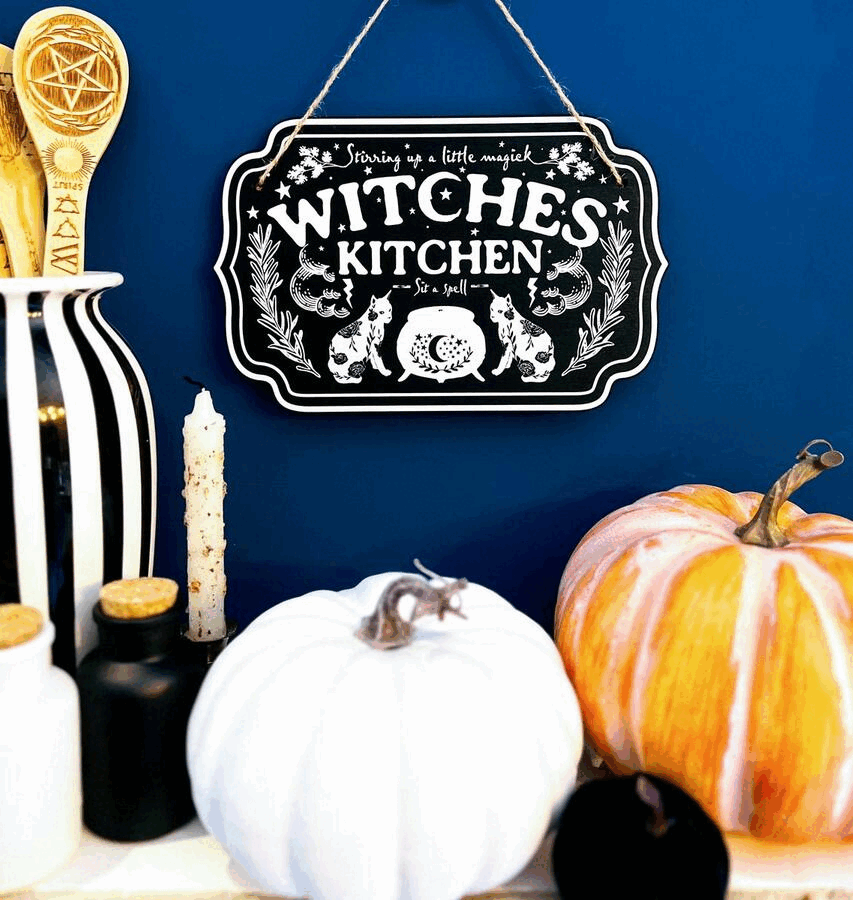 Witchy Décor Wooden Sign | Home | Wiccan Center