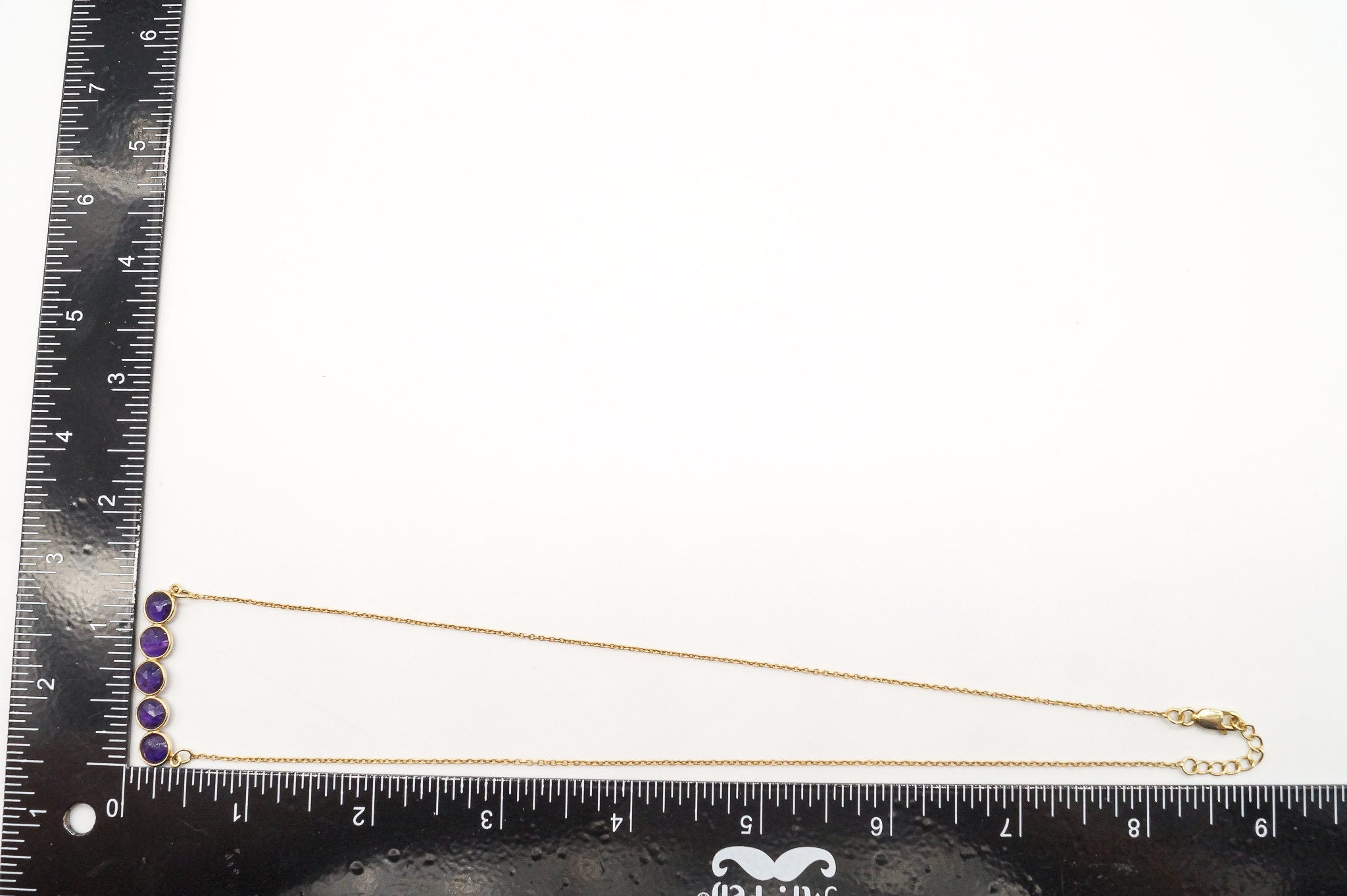 Vintage Amethyst Gold Vermeil Sterling Silver Necklace | Jewelry > Necklaces > Pendants | Wiccan Center