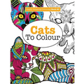 Really RELAXING Colouring Book 20: Cats To Colour - Paperback | Books | Wiccan Center