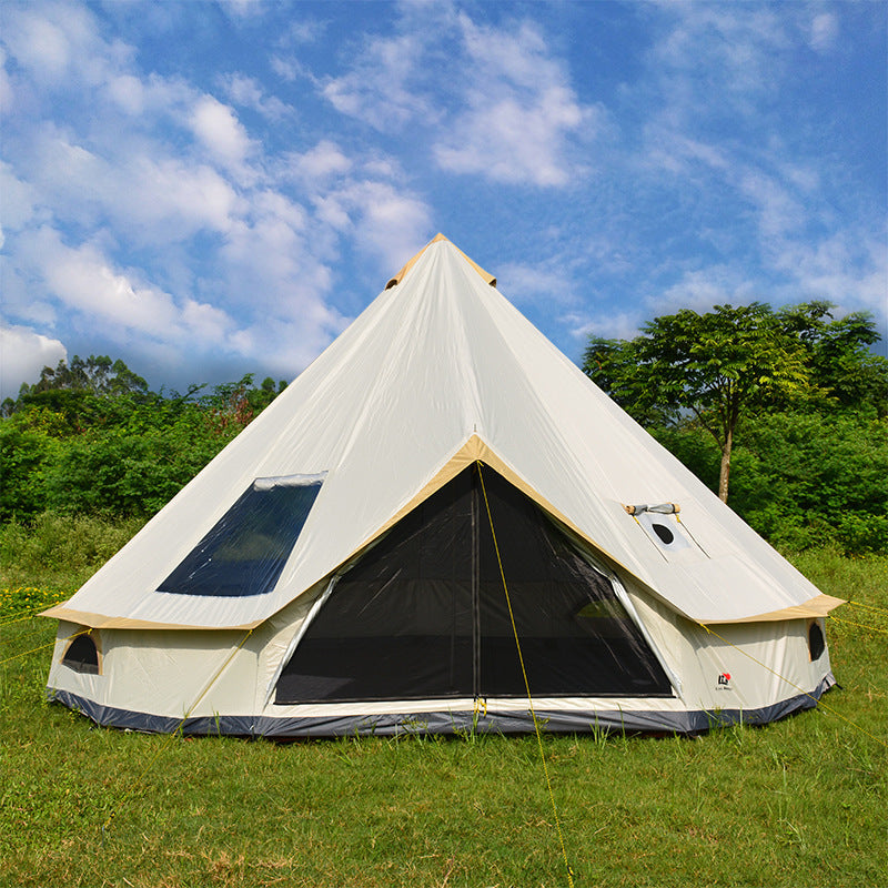 Yurt Tent Outdoor Camping Pyramid Chimney Sunscreen | 0 | Wiccan Center