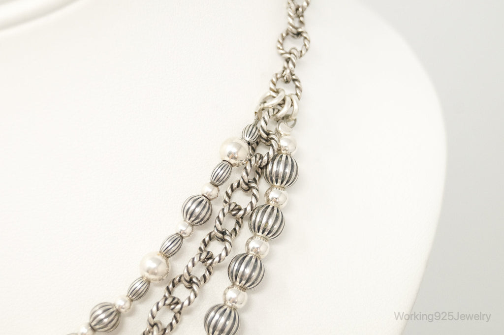 Southwestern Designer Carolyn Pollack Relios Bead Sterling Silver Necklace | Jewelry > Necklaces | Wiccan Center
