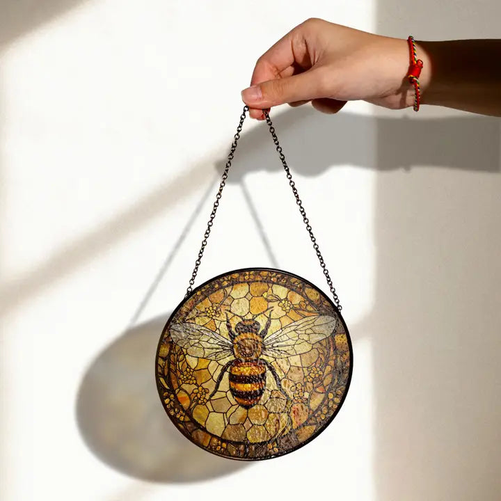 Golden Bee Suncatcher | Gifts | Wiccan Center