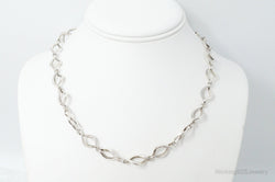 Vintage Modernist Sterling Silver Necklace | Jewelry > Necklaces > Pendants | Wiccan Center