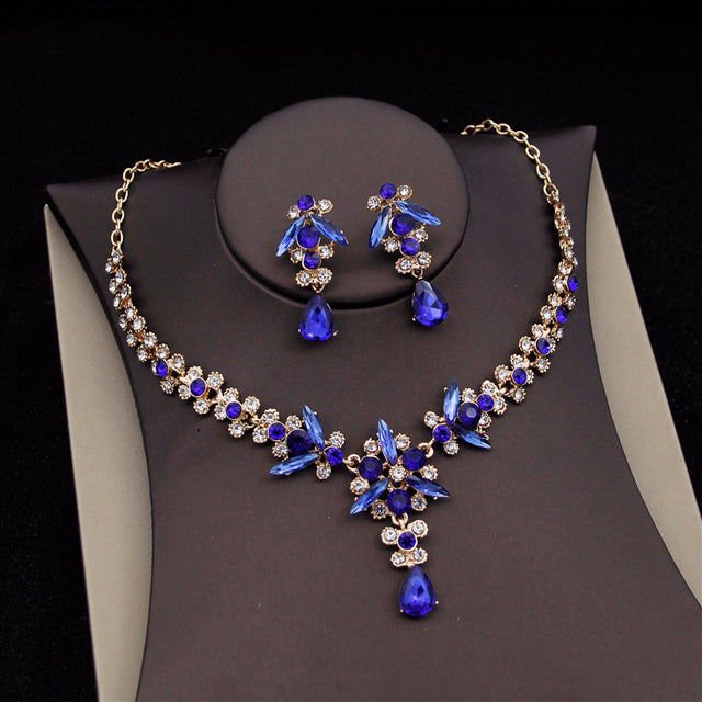 Royal Queen Bridal Jewelry Sets For Women Luxury Tiaras Crow | 0 | Wiccan Center