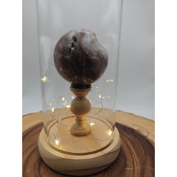 Druzy Ocean Jasper Sphere With Case 60mm | Crystal Spheres & Eggs | Wiccan Center