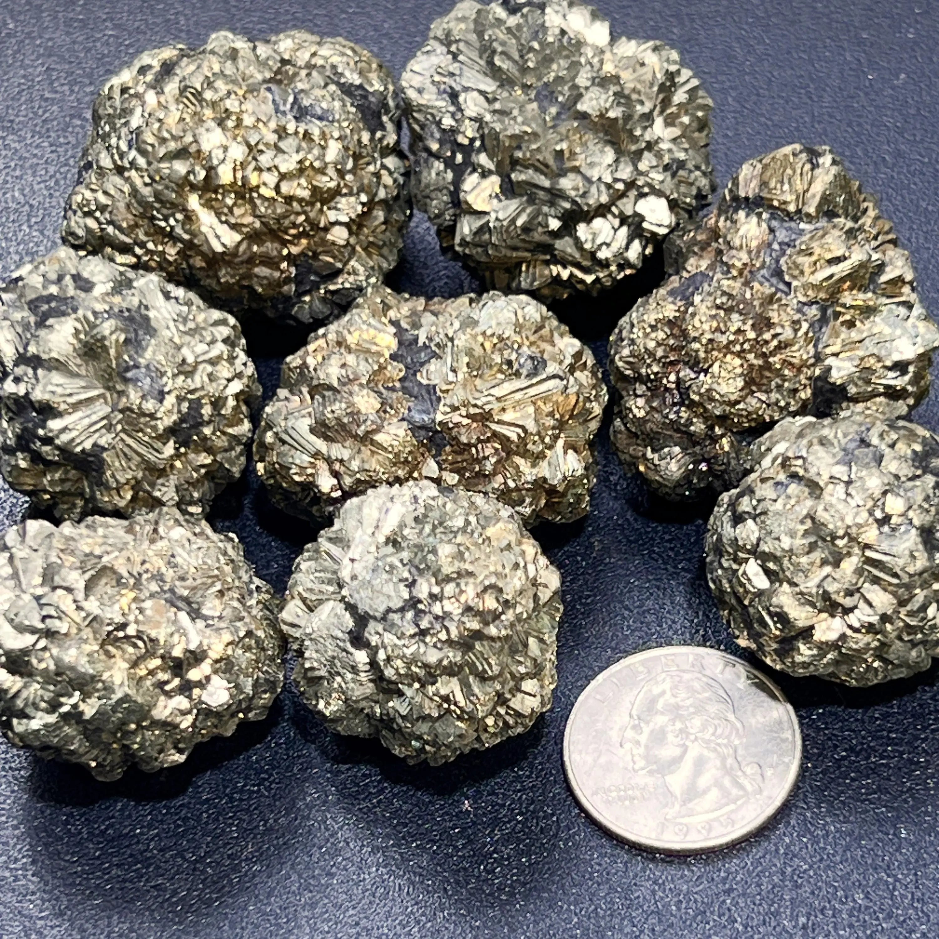 Marcasite Crystal Nodules Iron Pyrite Large Gold Nugget Rough Wholesale | Home & Living > Home Decor > Home Accents > Rocks & Geodes | Wiccan Center