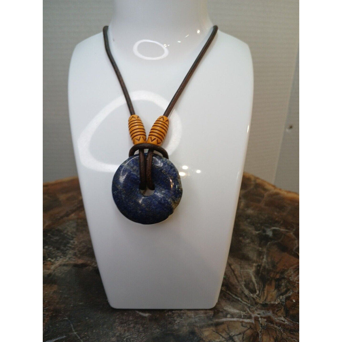 Lapis Lazuli Handmade Pendant Necklace — Wisdom & Communication Stone