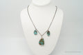 Vintage Native American Unsigned Turquoise Sterling Silver Necklace | Jewelry > Necklaces > Pendants | Wiccan Center