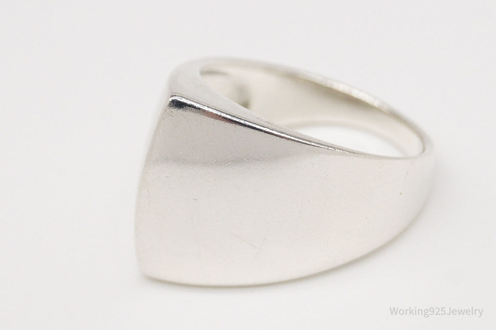 Vintage Modernist Style 950 Silver Ring - Size 10 | Jewelry > Rings | Wiccan Center