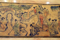Chinese Silk Paper Long Scroll – “100 Beautiful Women” Traditional Wall Art