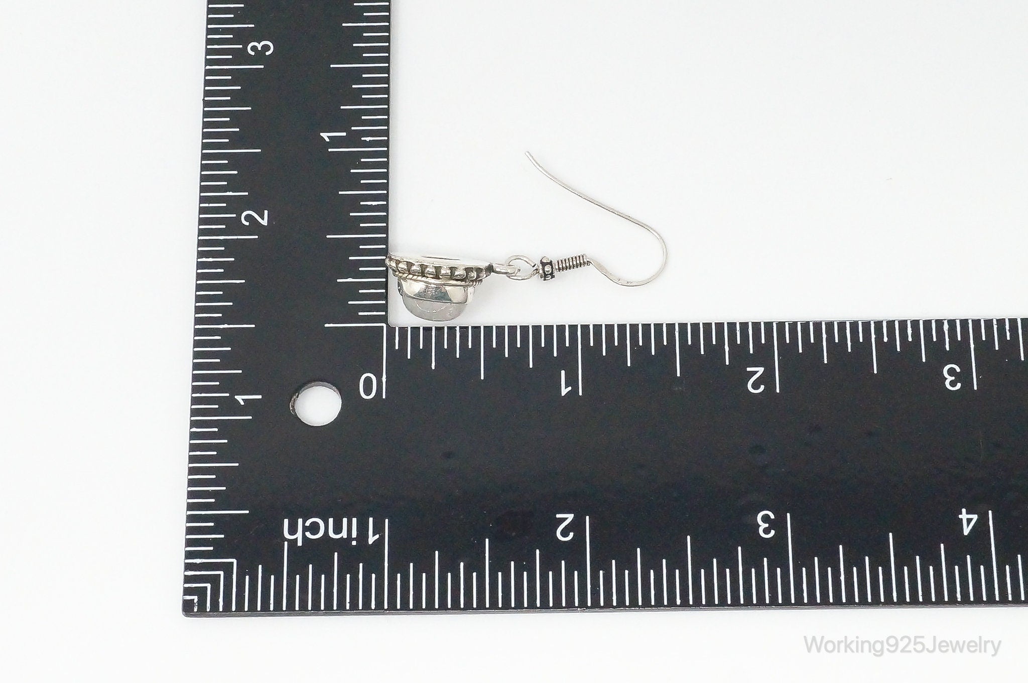Vintage Moonstone Bali Style Sterling Silver Earrings | Jewelry > Earrings | Wiccan Center