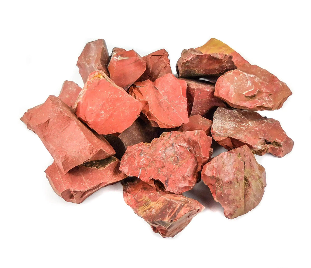 Red Jasper Rough Raw Stones (By The Piece Or Pound) | Home & Living > Home Decor > Home Accents > Rocks & Geodes | Wiccan Center