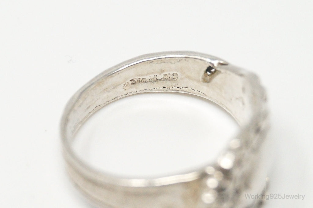 Antique Sterling Silver Spoon Ring - Size 6.5 | Jewelry > Rings | Wiccan Center