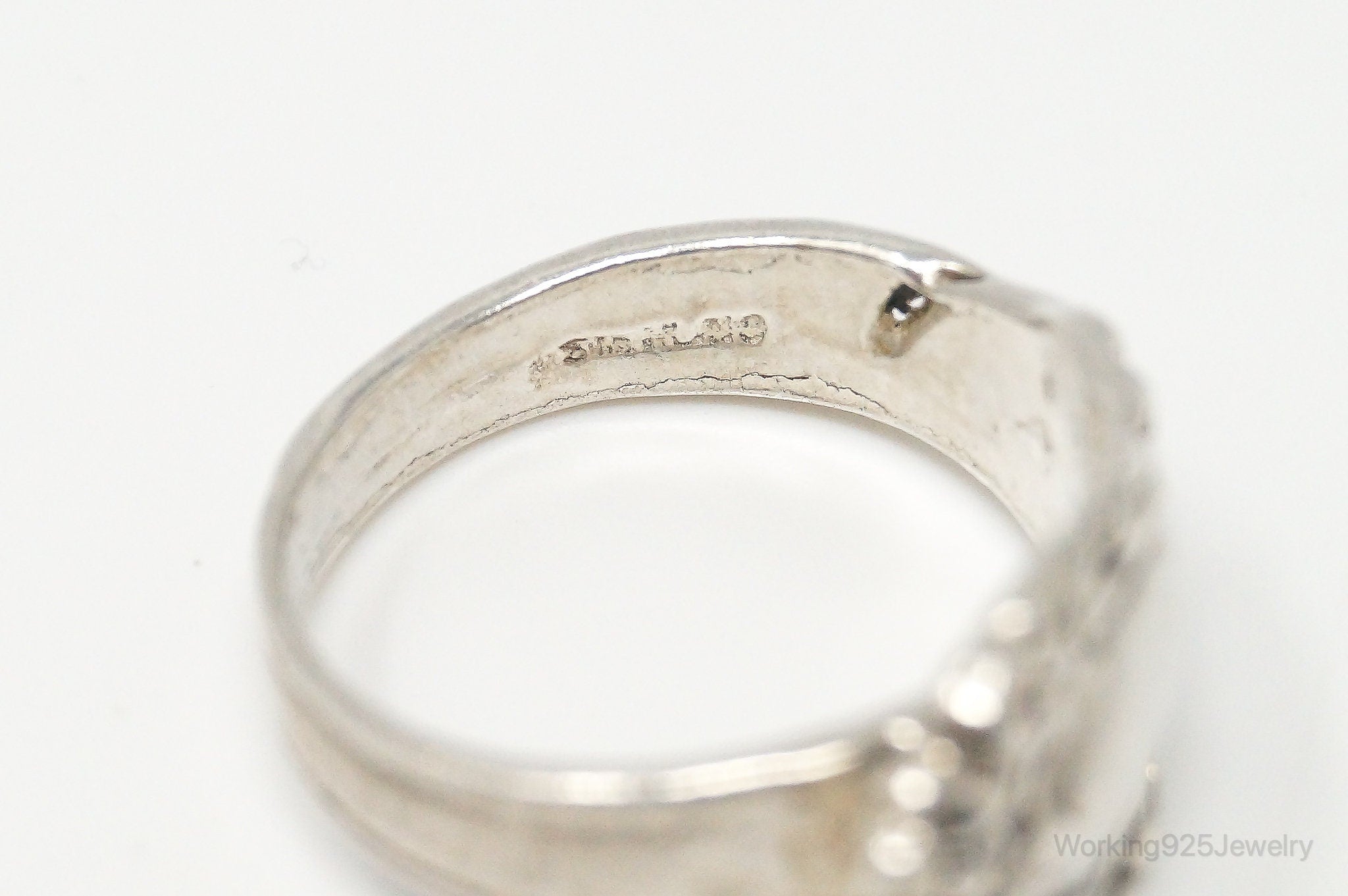 Antique Sterling Silver Spoon Ring - Size 6.5 | Jewelry > Rings | Wiccan Center