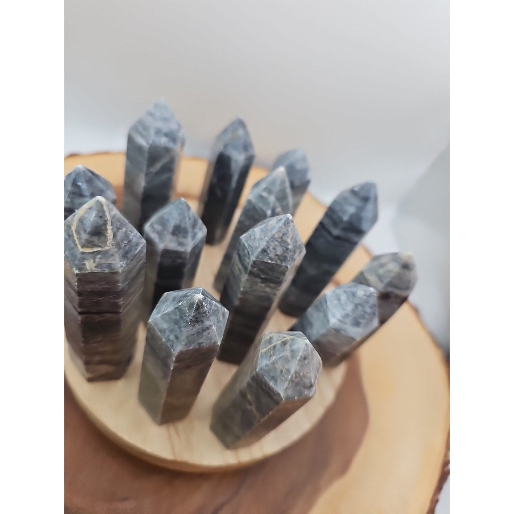 Silver Crazy Lace Towers Set Of 3pcs 3in Tall Avg