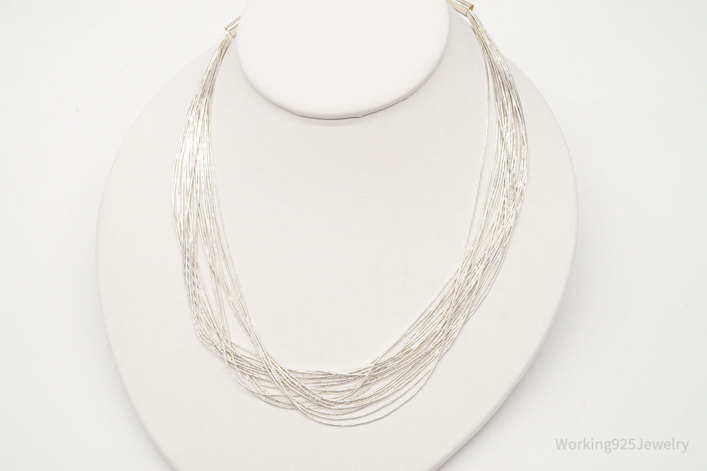 Vintage Native American Sterling Silver Bead Necklace | Jewelry > Necklaces | Wiccan Center