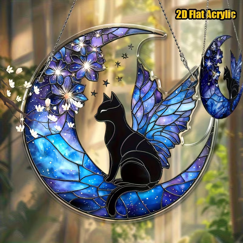 Fairy Cat - Acrylic Suncatcher