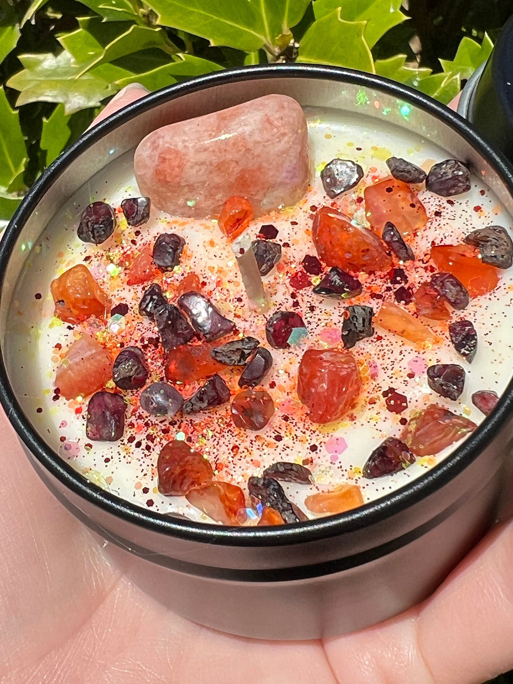 Beltane May Day Fire Festival Candle | Herbal Intention Pagan Sabbat Ritual Altar Tool Crystal Stone Scented Soy Gift Celtic Irish Beltaine | | Wiccan Center