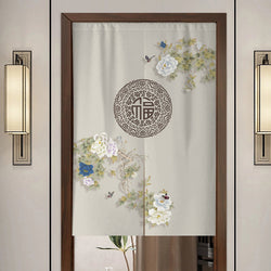 Chinese Cloth Door Screen | Screens and Partitions | Wiccan Center