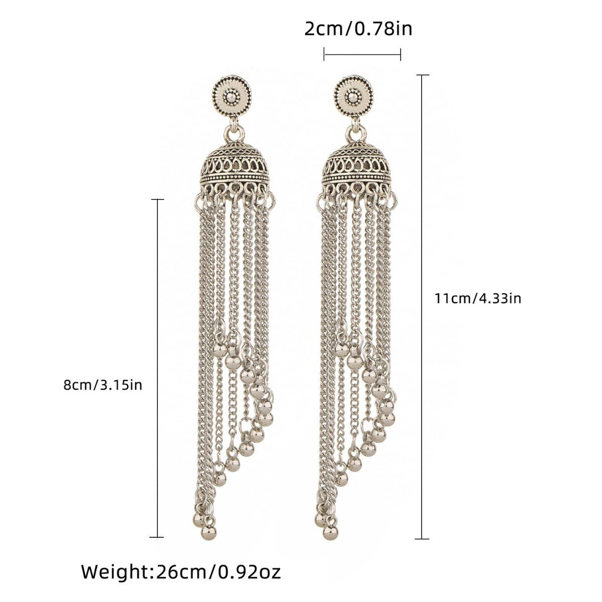 Exotic-style Earrings Vintage Artistic And Classic