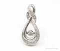 Vintage Diamond Sterling Silver Necklace Pendant | Jewelry > Necklaces > Pendants | Wiccan Center
