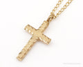 Vintage 14K Yellow Gold Filled Cross Necklace 13" | Jewelry > Necklaces > Pendants | Wiccan Center