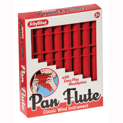 Pan Flute - Classic Wind Instrument - Red | Toy Shoppe >> Music | Wiccan Center