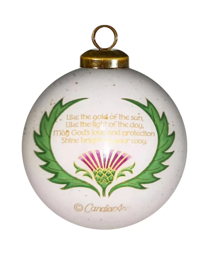 Celtic Cross Ornament - Handmade