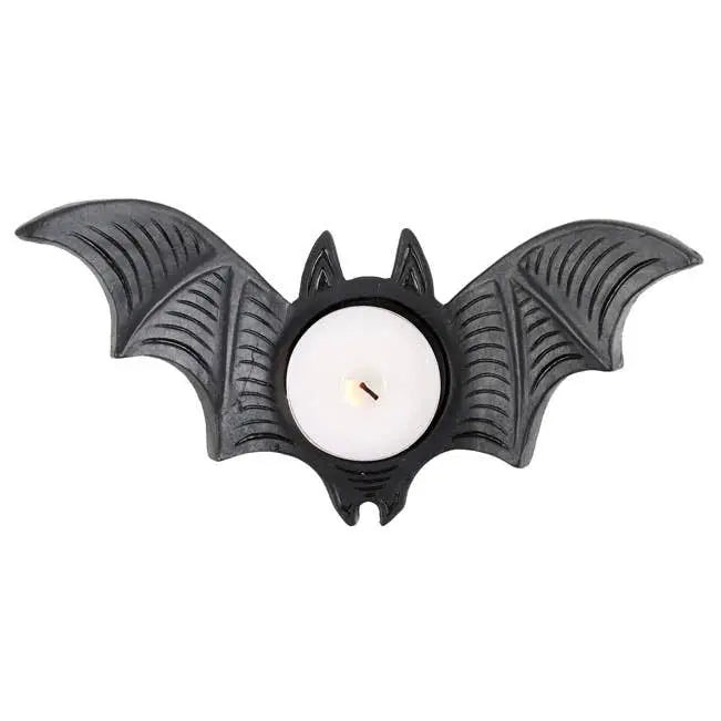 Gothic Bat Tealight Candle Holder | | Wiccan Center