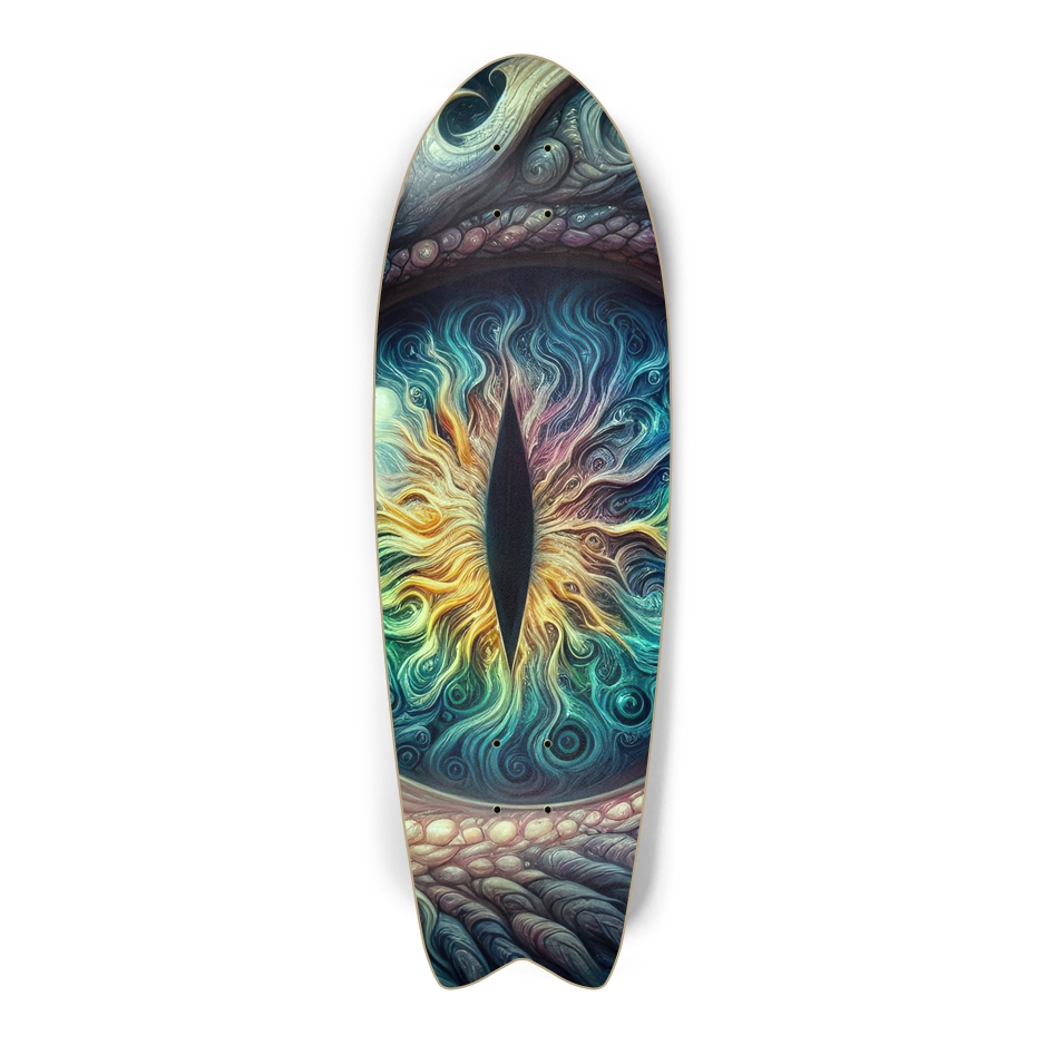 Dragon Eye Skateboard - Fantasy Deck | Skateboard | Wiccan Center