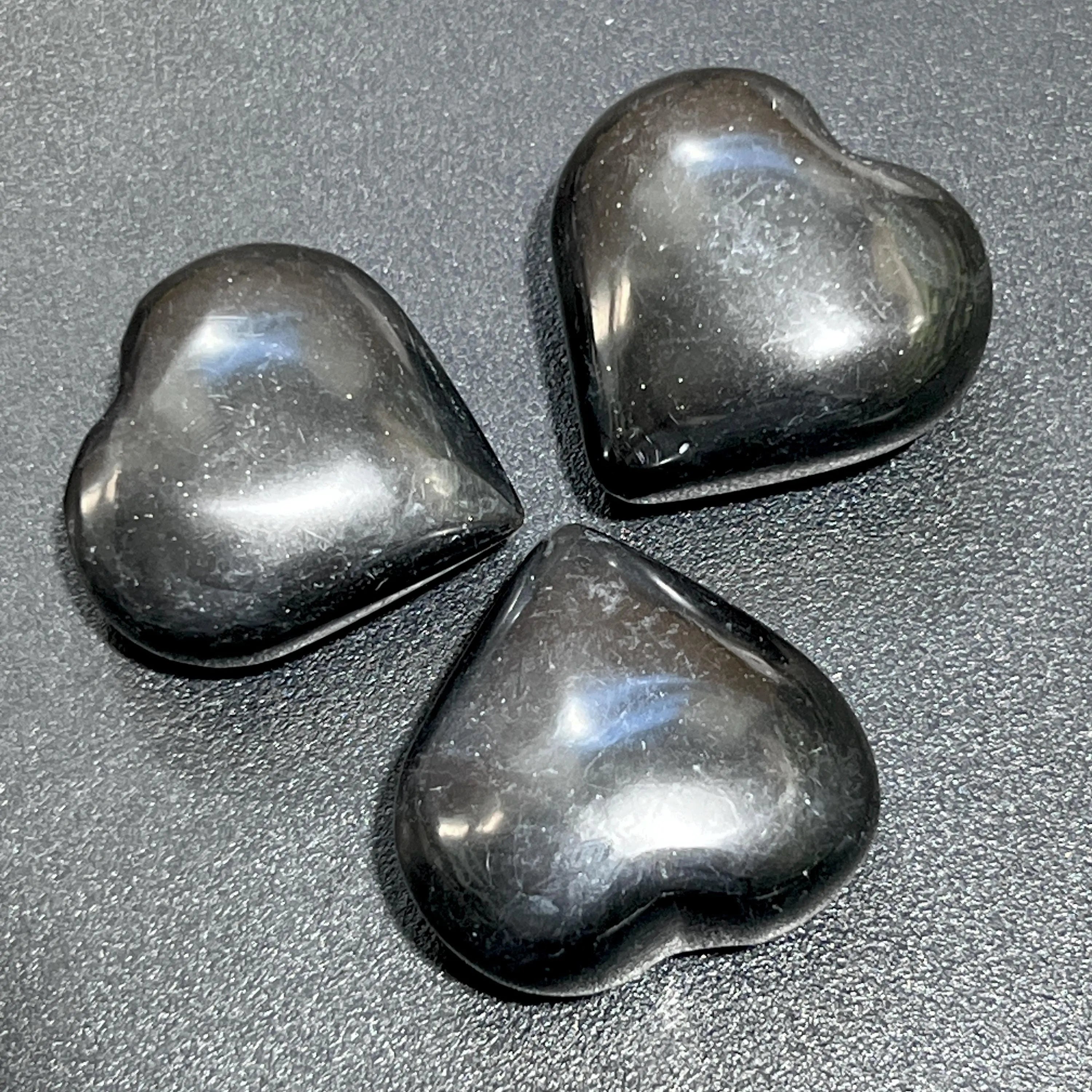 Black Onyx Puffy Heart Crystal Carving Wholesale | Home & Living > Home Decor > Home Accents > Rocks & Geodes | Wiccan Center