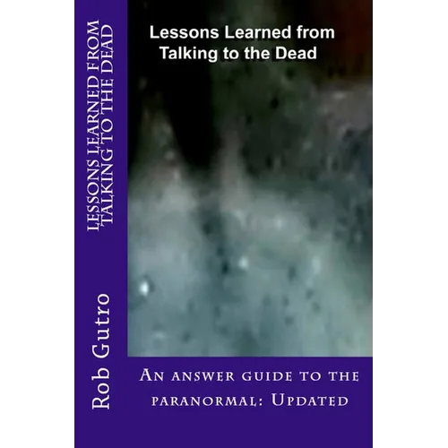 Lessons Learned from Talking to the Dead - Paperback | Books | Wiccan Center