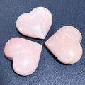 Pink Opal Puffy Heart Polished Crystal Carving Gemstones Decor | Home & Living > Home Decor > Home Accents > Rocks & Geodes | Wiccan Center