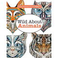 Really Relaxing Colouring Book 11: Wild About ANIMALS - Paperback | Books | Wiccan Center
