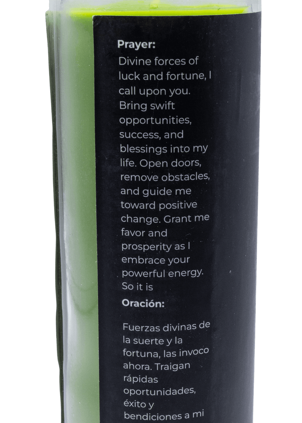 Fast Luck 7 Day Spell Candle | spell candle | Wiccan Center