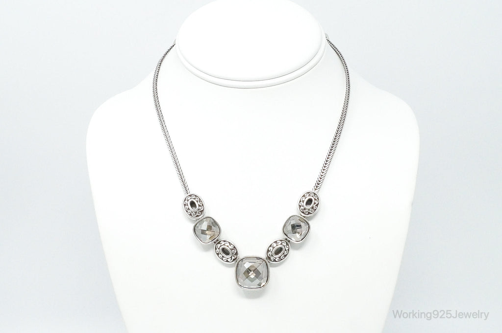 Designer Brighton 'Venus Rising" Crystal Toggle Sterling Silver Necklace | Jewelry > Necklaces > Pendants | Wiccan Center