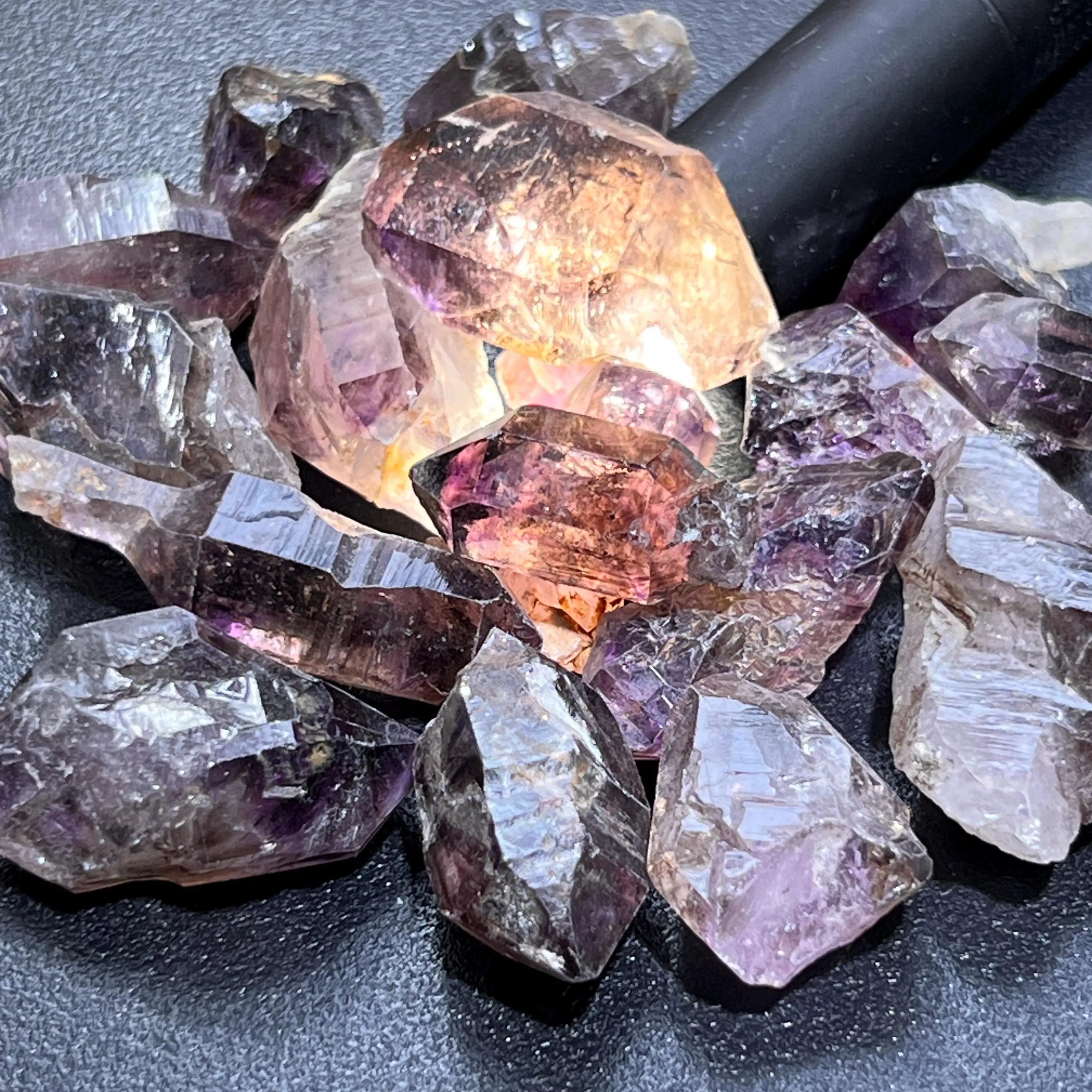 Smoky Shangaan Amethyst Points And Scepters From Zimbabwe | Home & Living > Home Decor > Home Accents > Rocks & Geodes | Wiccan Center