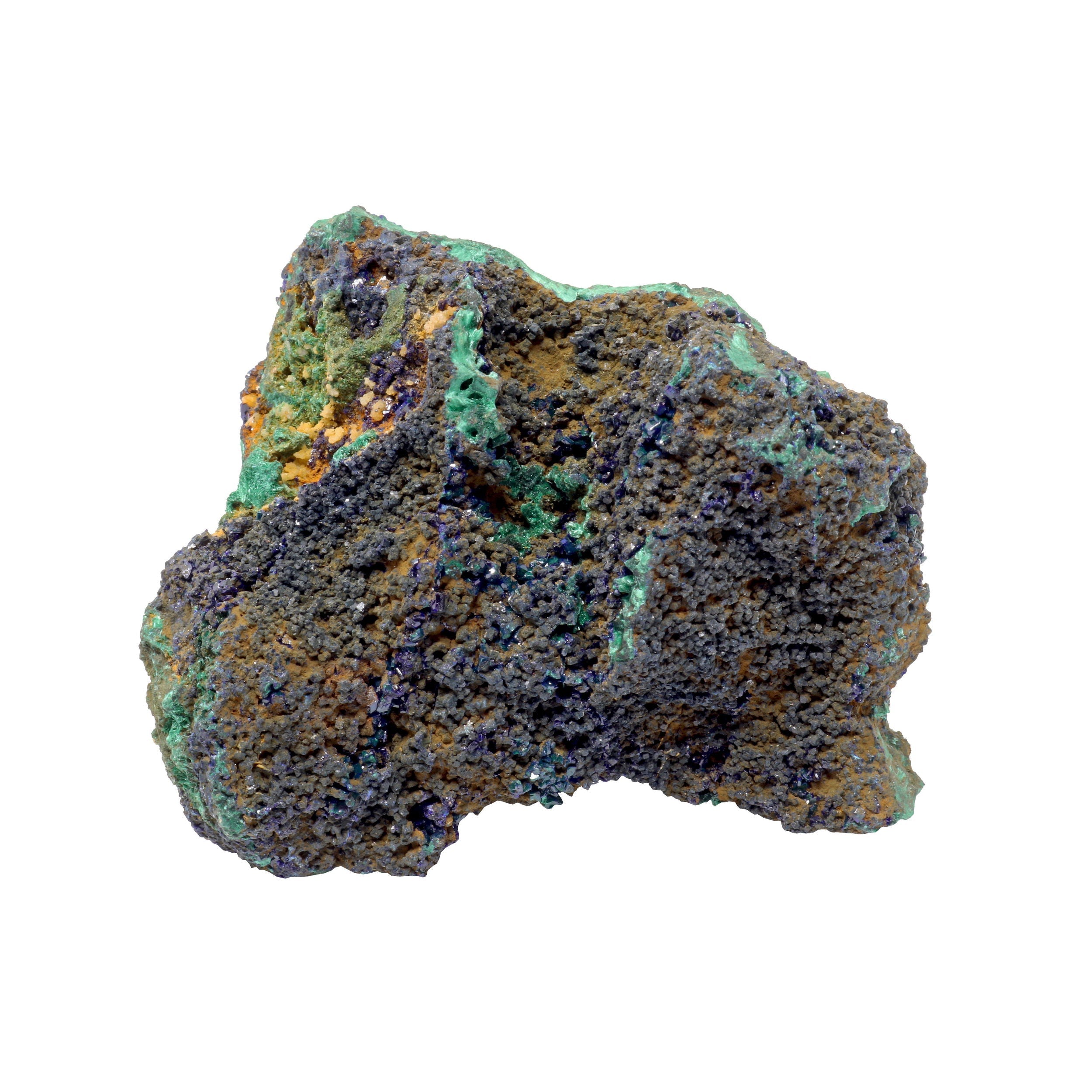 Azurite Malachite Druze Specimen | Crystals & Minerals > Specimens | Wiccan Center