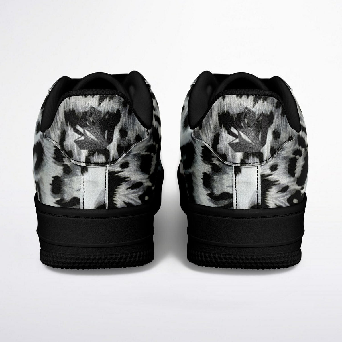 Snow Leopard High Top Sneakers