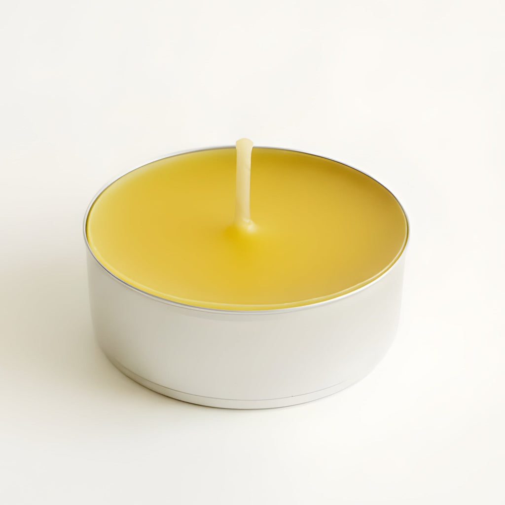 Tealight Beeswax Candles Aluminum Cups BULK | Candles | Wiccan Center